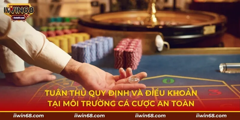 Tuân thủ quy định và điều khoản tại môi trường cá cược an toàn
